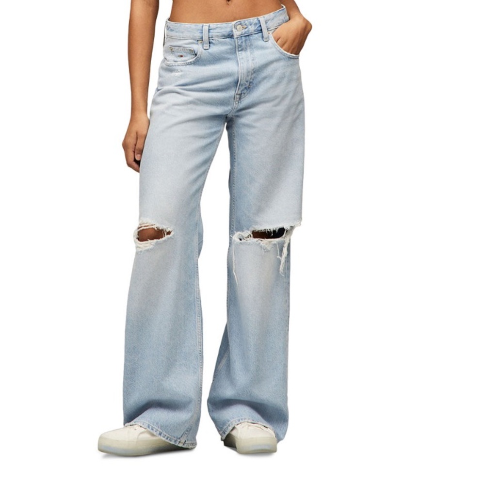 TOMMY HILFIGER Mia Mid Rise Loose Jeans Y2K